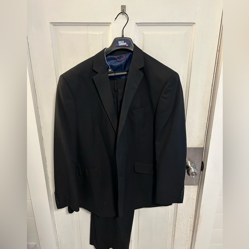 Billy London UK Complete Suit. Black.